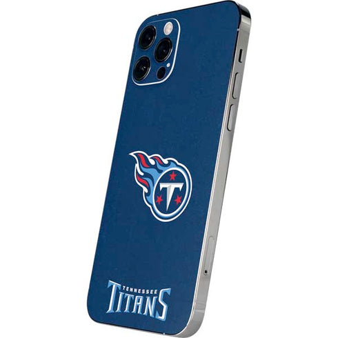 NFL Tennessee Titans Distressed iPhone 12 Pro Max Skin